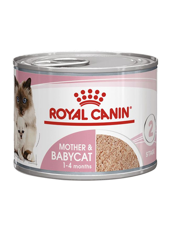 

Royal Canin Feline Health Nutrition Mother & Baby Cat Mousse Wet Food, 12 x 195g