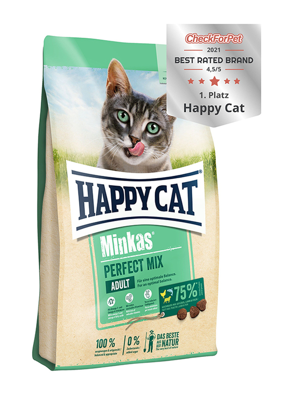 

Happy Cat Minkas Perfect Mix Adult Dry Food, 4 Kg