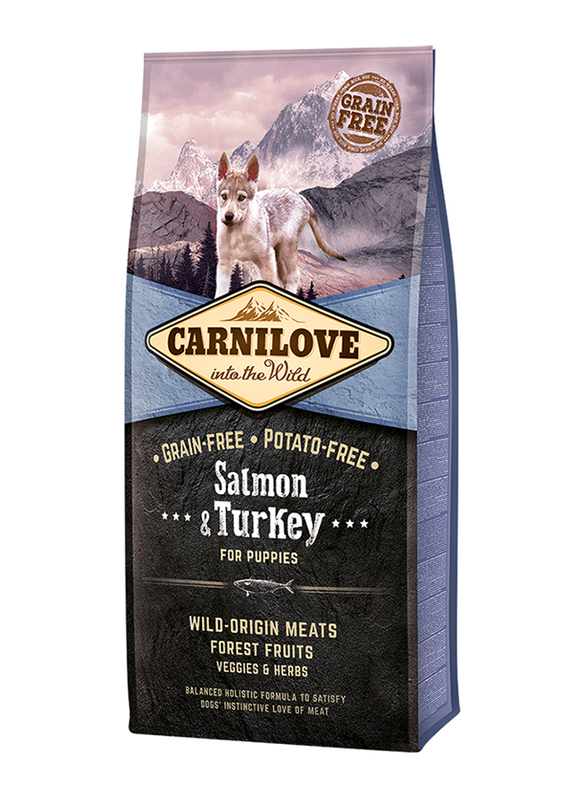 

Carnilove Salmon & Turkey Dog Dry Food, 12 Kg