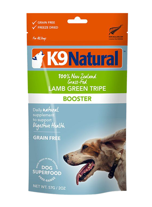 

K9 Natural Freeze Dried Lamb Tripe Booster Dog Dry Food, 57g