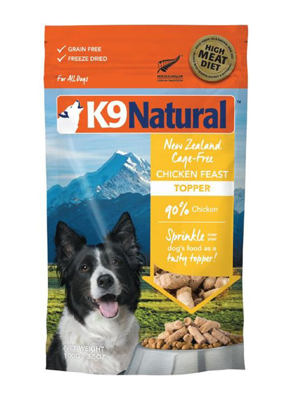 

K9 Natural Freeze Dried Chicken Feast Topper Dog Dry Food, 100g