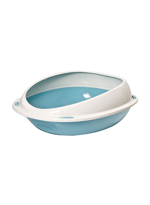 

Georplast Shuttle Cat Litter Tray, 57cm, Blue