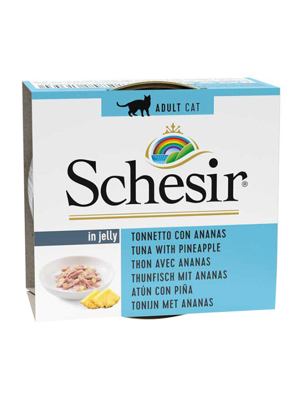 

Schesir Tuna With Pineapple Cat Wet Food, 14 x 75g