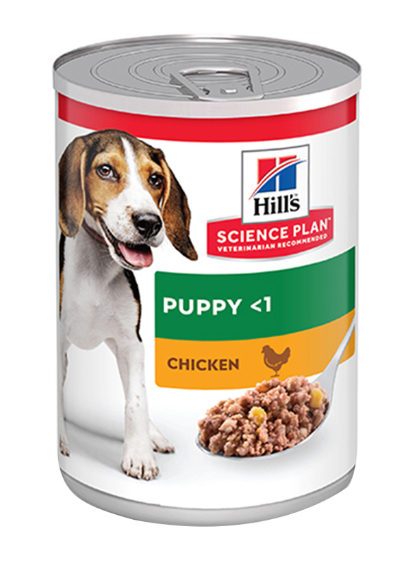 

Hill's Science Plan Puppy Wet Food with Chicken, 12 x 370g