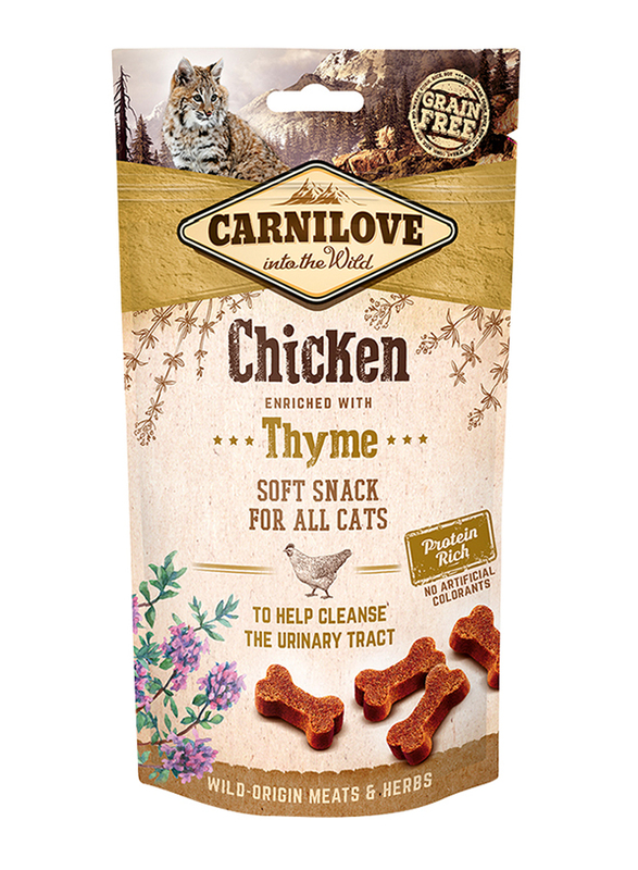 

Carnilove Chicken Enriched with Thyme Soft Snack Cat Dry Food, 50g
