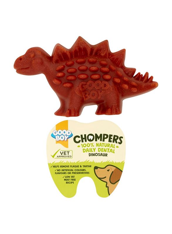 

Good Boy Dogs Chompers Daily Dental Dinosaur, 60g, Beige