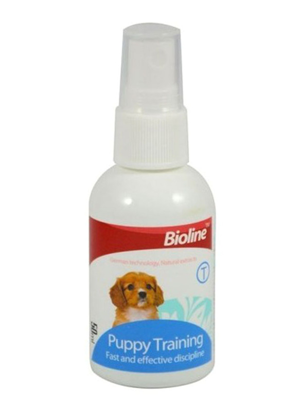 

Bioline Puppy Training Spray, 50ml, White