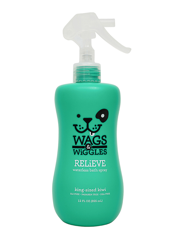 

Wags & Wiggles Relieve Itch Soothing Dog Spray, 355ml, Teal
