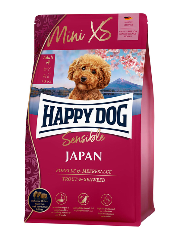 

Happy Dog Mini XS Sensible Japan Dogs Dry Food, 300g
