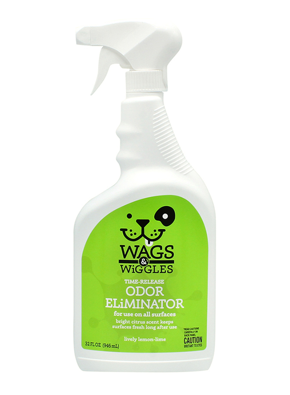 

Wags & Wiggles All Surfaces Odor Eliminator, 946ml, Green