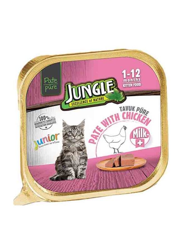 

Jungle Patte Chicken Cat Wet Food, 32 x 100g