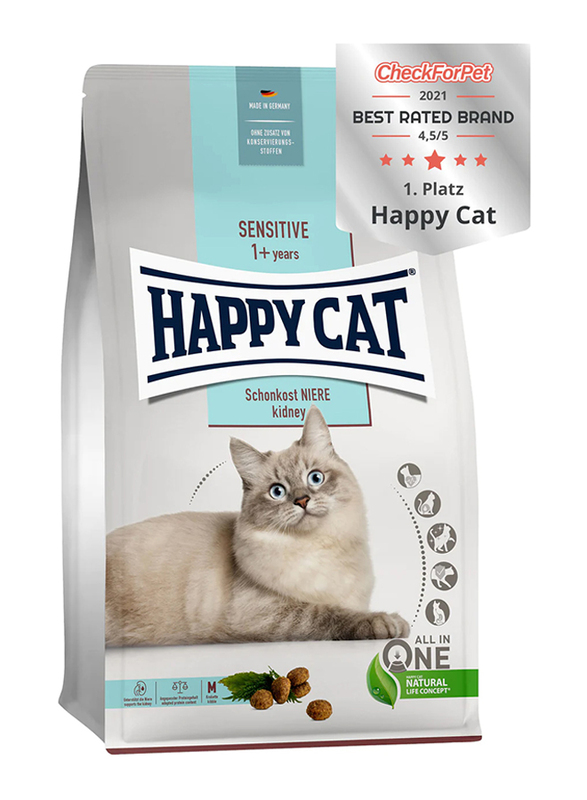 

Happy Cat Sensitive Niere Kidney Cat Dry Food, 1.3 Kg