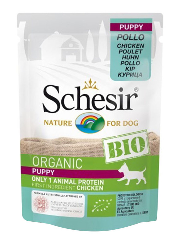 

Schesir Bio Chicken Puppy Wet Food, 16 x 85g