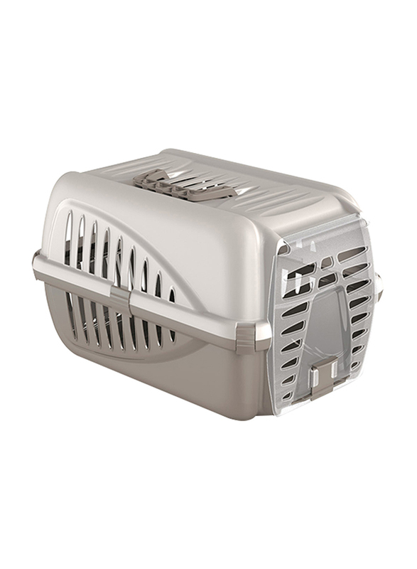 

Georplast Panzer Pet Carrier, Grey