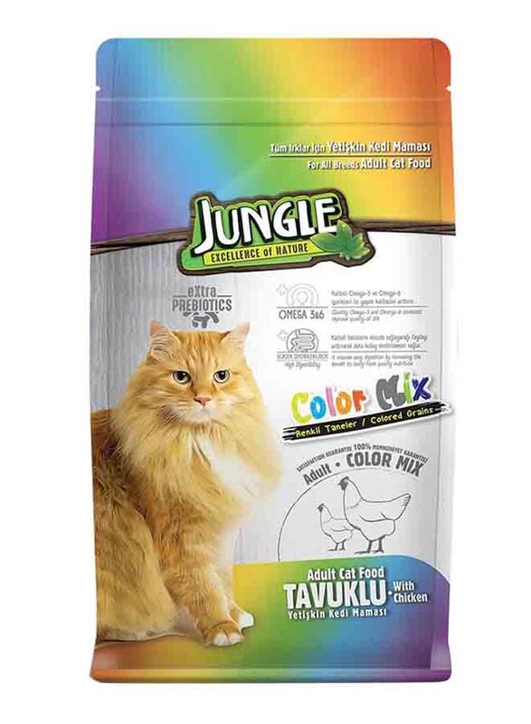 

Jungle Colormix Chicken Cat Dry Food