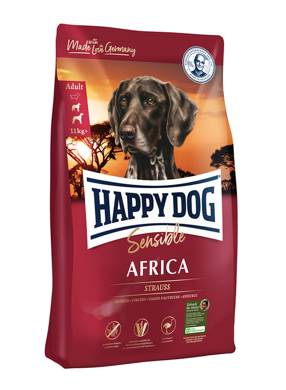 

Happy Dog Supreme Sensible Ostrich Adult Dog Dry Food, 1 Kg