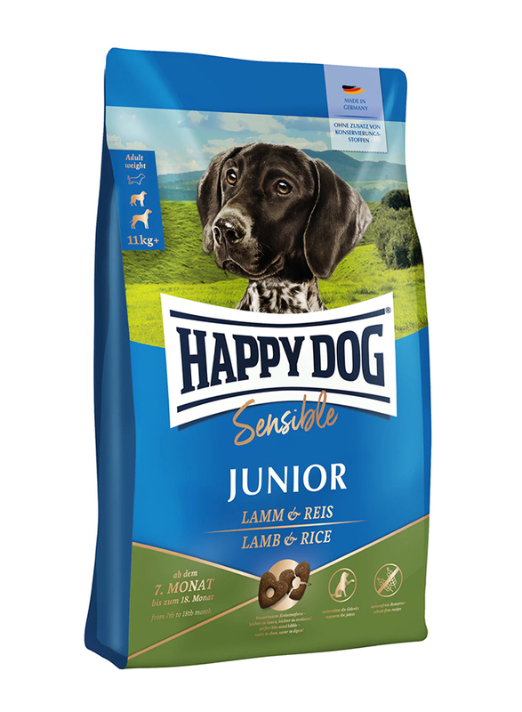 

Happy Dog Sensible Junior Lamb & Rice Dog Dry Food, 1 Kg