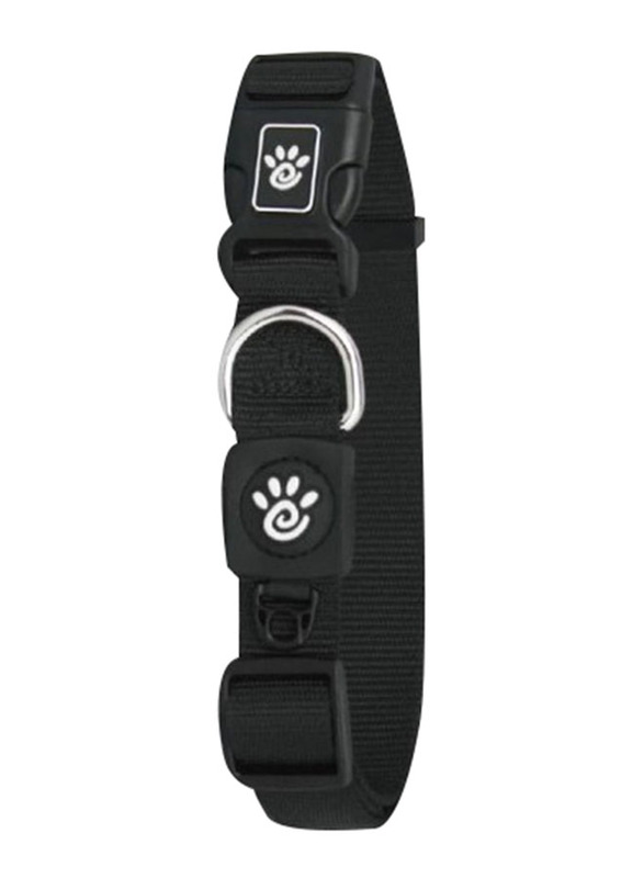 

Doco Signature Nylon Collar for Dogs, Large, Black