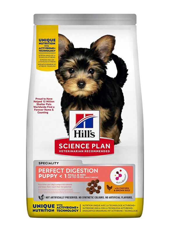 

Hill's Science Plan Small & Mini Puppy Dry Dry Food with Chicken and Brown Rice, 3 Kg