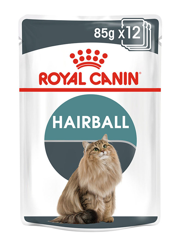 

Royal Canin Feline Care Nutrition Hairball Care Cat Wet Food, 12 x 85g