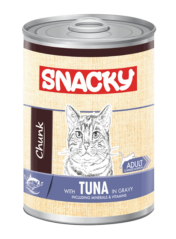 

Snacky Tuna Adult Cat Wet Food, 400g