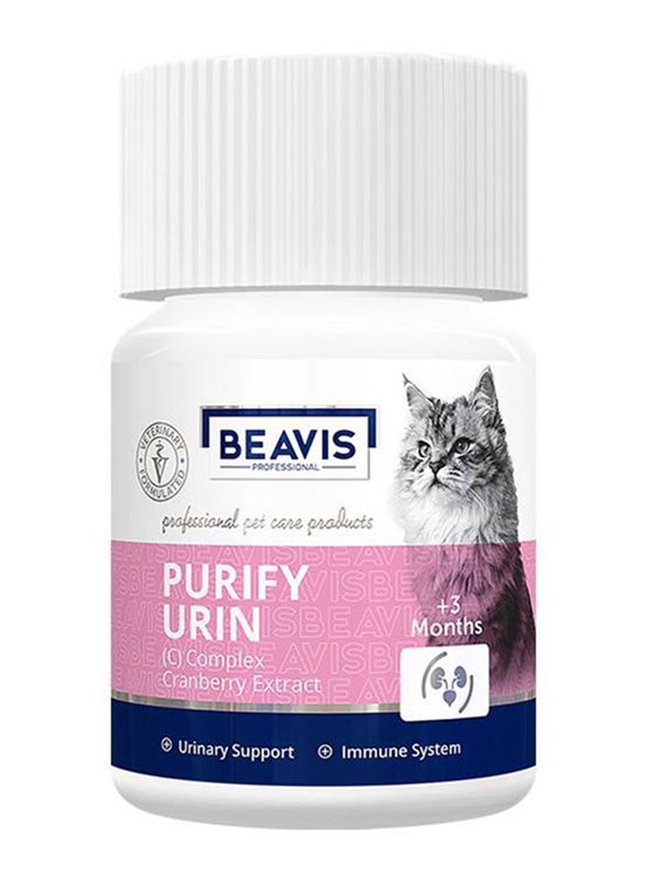 

Beavis Purify Urin Cat C Vitamin Complex, 40 Tablets, White