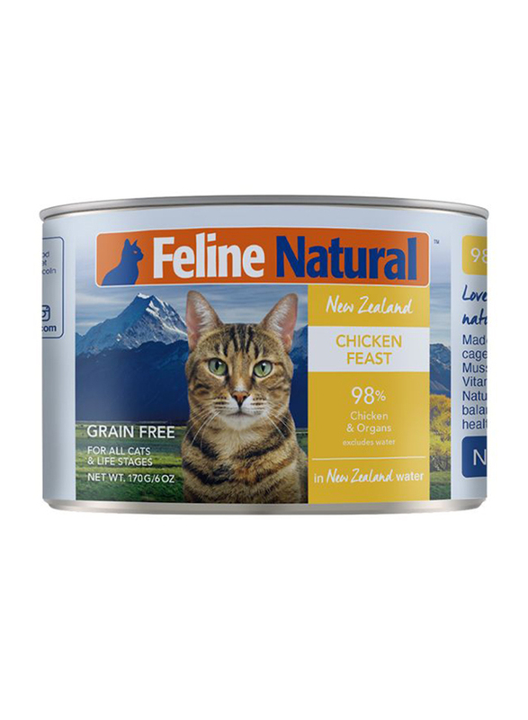 

Feline Natural Chicken Can Cat Wet Food, 12 x 170g