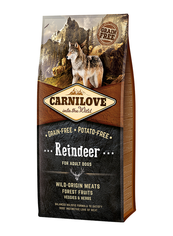 

Carnilove Reindeer Adult Dog Dry Food, 12 Kg