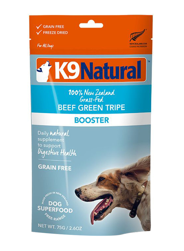 

K9 Natural Freeze Dried Beef Tripe Booster Dog Dry Food, 75g