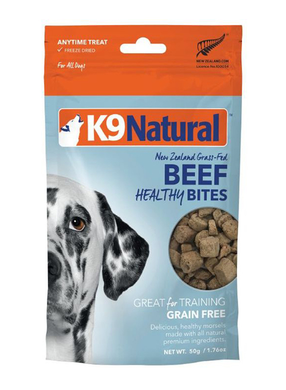 

K9 Natural Freeze Dried Beef Bites Treats Dog Dry Food, 50g