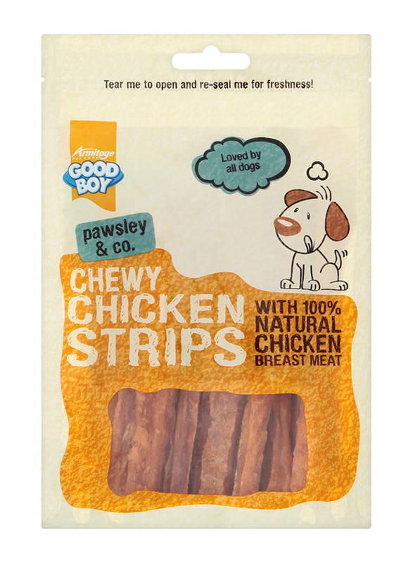 

Armitage Pawsley & Co. Chewy Chicken Strips Dog Dry Food, 100g