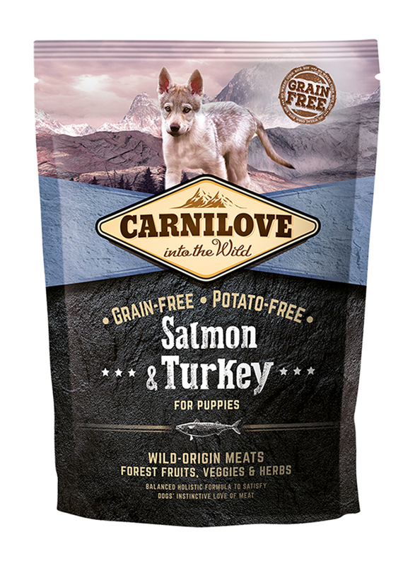 

Carnilove Salmon & Turkey Dog Dry Food, 1.5 Kg