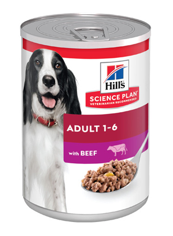 

Hill's Science Plan Beef Adult Dog Wet Food, 370g