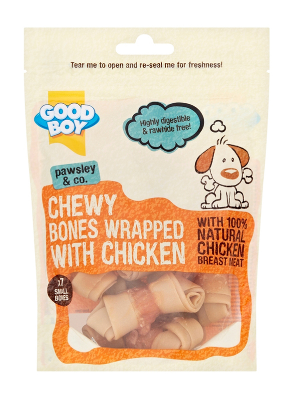 

Armitage Pawsley & Co. Chicken Wrap Bone Mini Dog Dry Food, 7 Pieces