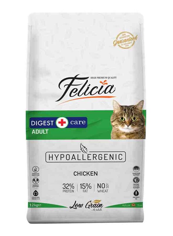 

Felicia Chicken Adult Cat Dry Food, 12Kg