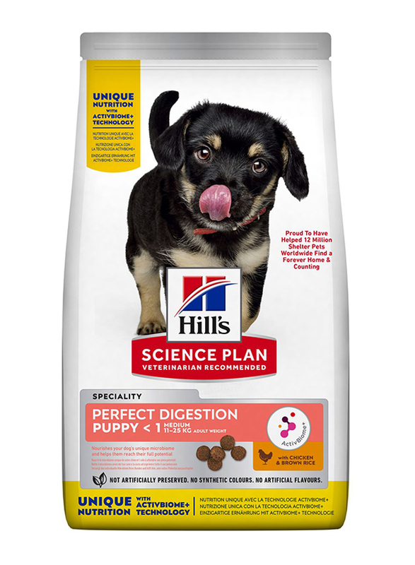 

Hill's Science Plan Medium Puppy Dry Dry Food with Chicken and Brown Rice, 2.5 Kg