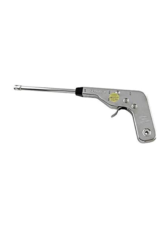 

Generic Spark-L Stainless Steel Gun Shape Electric Igniter Spark Lighter for Kitchen Cooking Tool, Silver