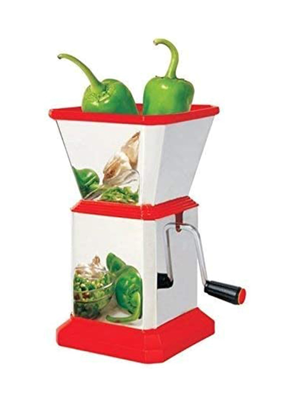 

ShopoBox Stainless Steel Vegetable Cutter Chopper, Multicolour