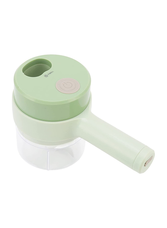 

CUEI 4-in-1 Portable Handheld Electric Vegetable Cutter, Green