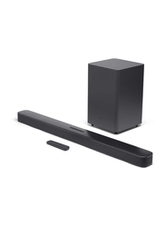 JBL 2.1 Channel Soundbar with Wireless Subwoofer, Black