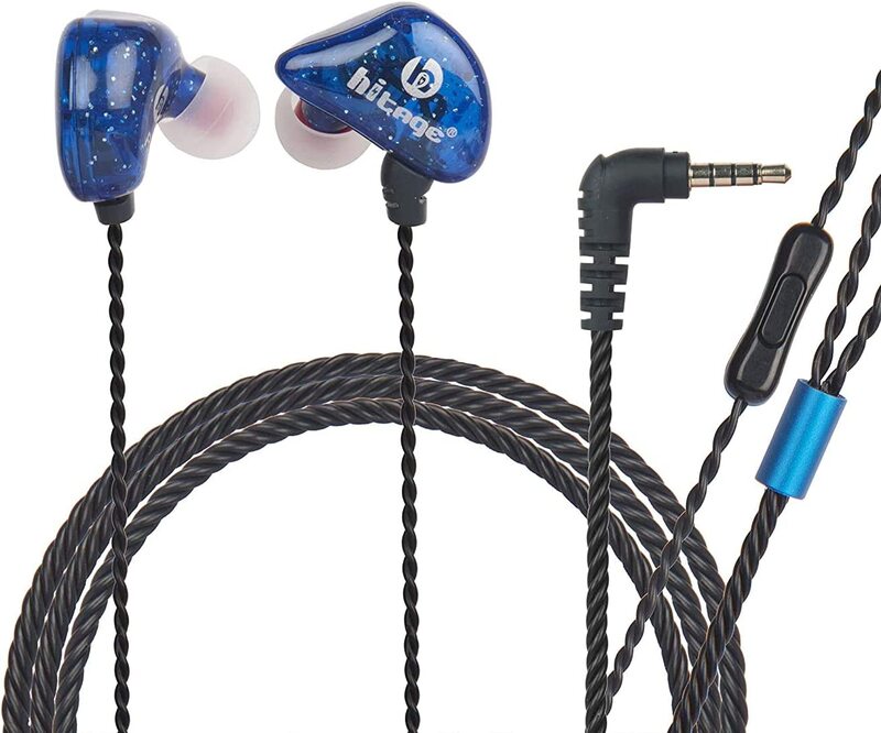 

Hitage Super Speaker Max Pro Wired In-Ear Headset, Blue
