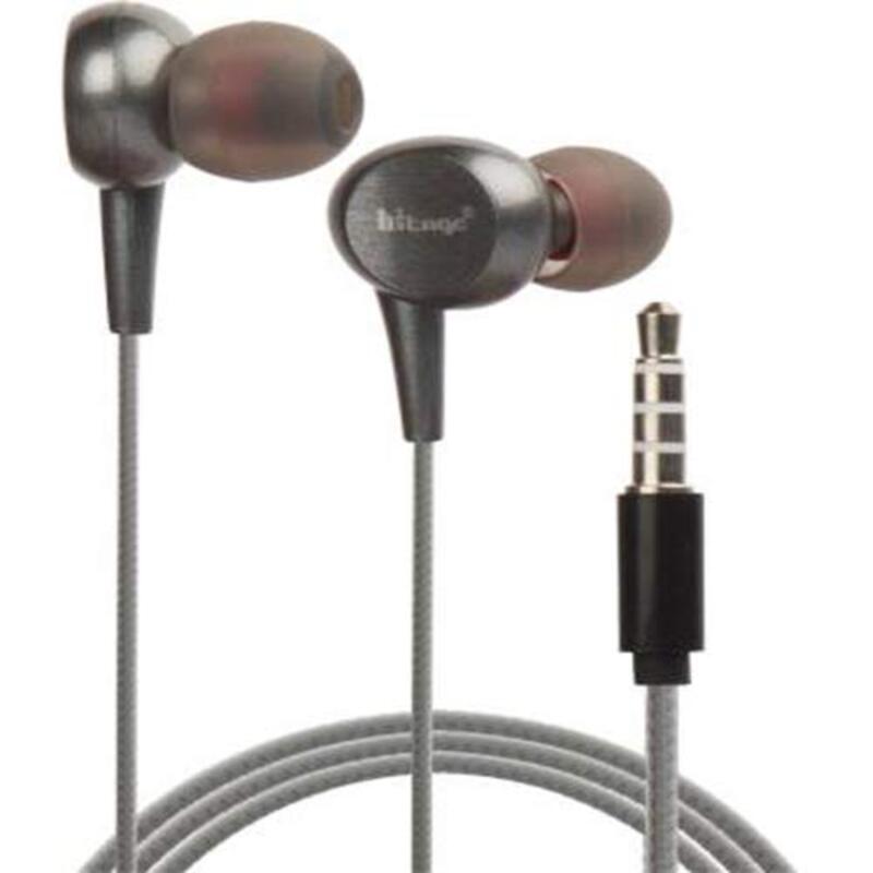 

Hitage HB-131+ Wired In-Ear Earphone With Mic, Black
