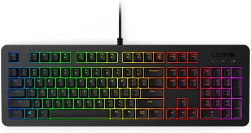 

Lenovo Legion K300 RGB English Gaming Keyboard, GY40Y57713, Black