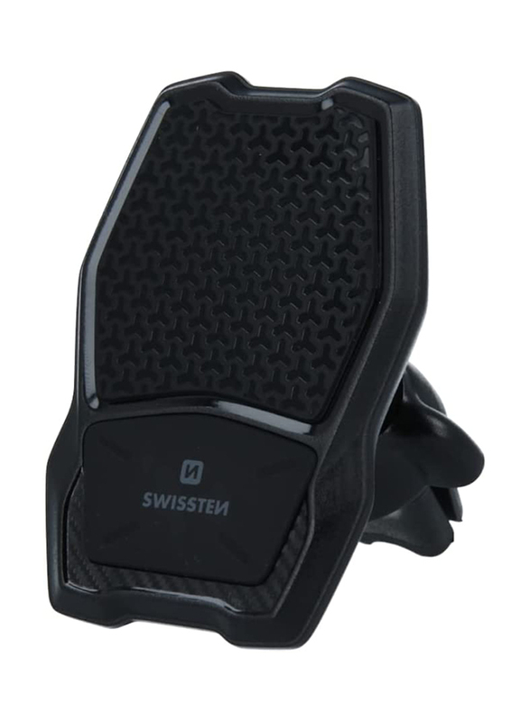 

Swissten Wireless Charging Magnetic Car Phone Holder, WM1-AV3, Black