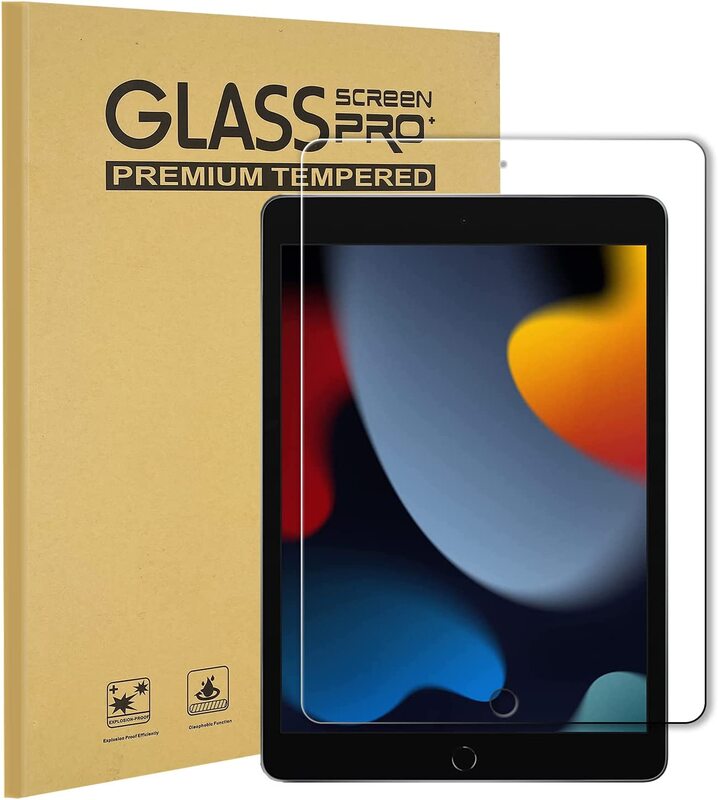 

Keanboll Apple iPad 10.2 Inch (2020 2019 Released 8th 7th Generation) Tempered Glass Screen Protector, Clear