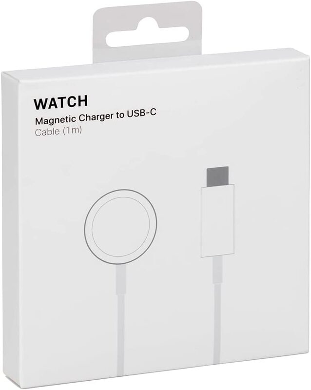 

Generic Watch Type C Magnetic Wireless Fast Charger for iWatch 7/6/5/4/3/2/1, 5W, White