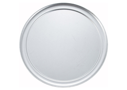Winco 19" Round Wide Rim Pizza Pan, Aluminum