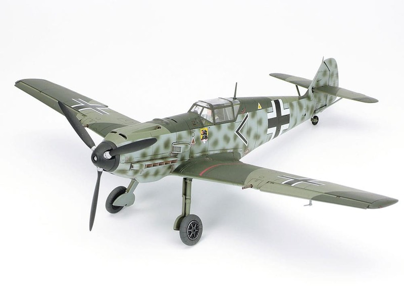 

Tamiya Aircraft Models 1/48 Scale #50 German Fighter Messerschmitt Bf109 E-3