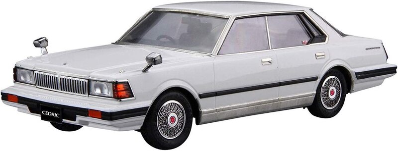 

Aoshima 1/24 Model Car #57 Nissan P430 Cedric / Gloria 4HT 280E Brougham 1982