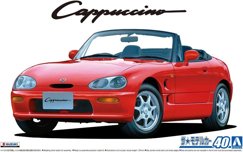 

Aoshima 1/24 Model Car #40 Suzuki EA11R Cappuccino 1991